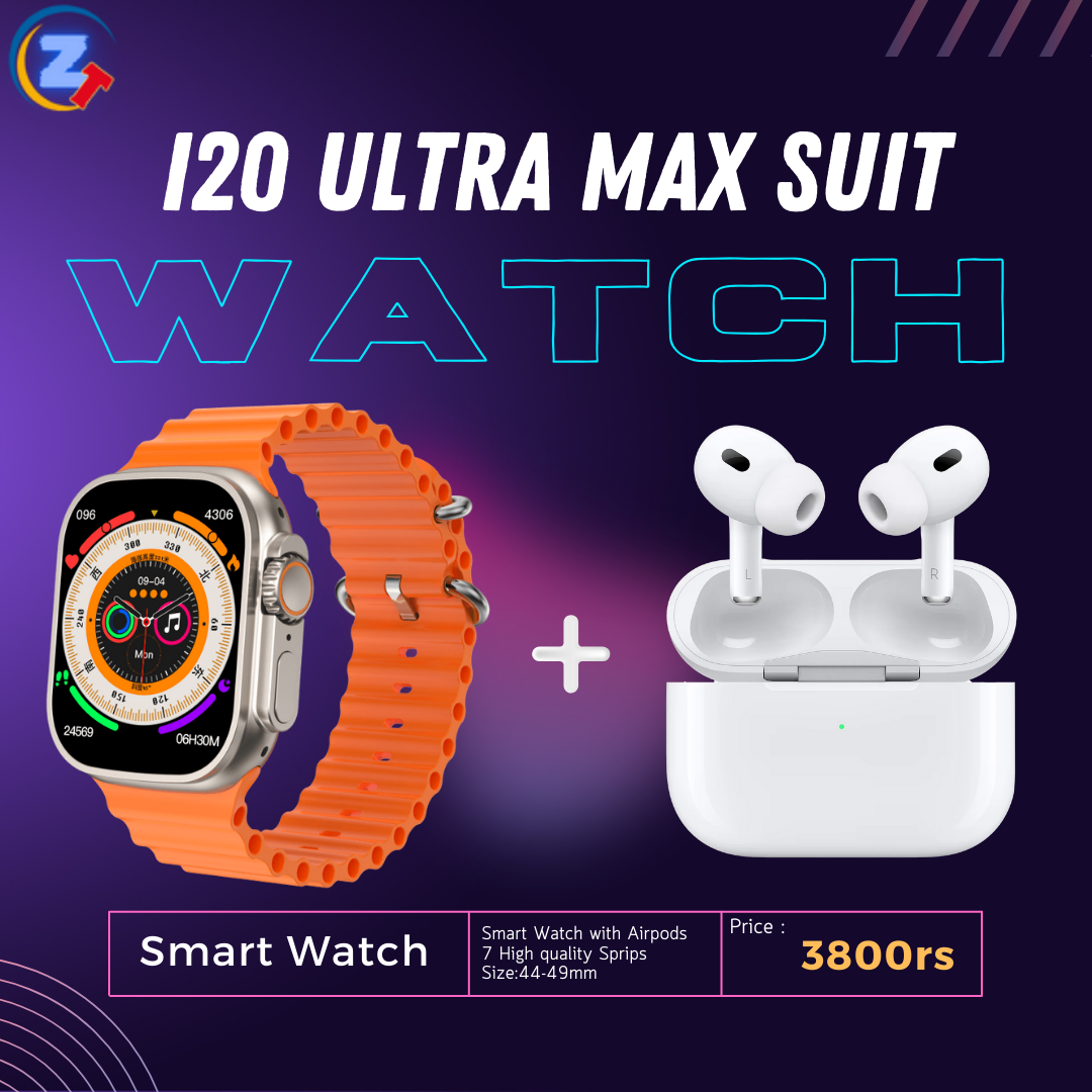 i20 Ultra Max Suit Smart Watch