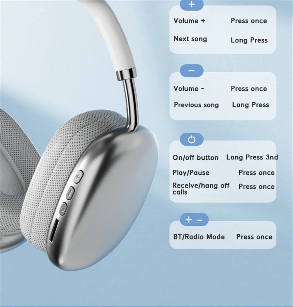 P9 Wireless Bluetooth Headphones