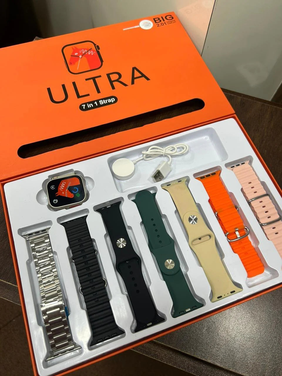 Ultra 7 in 1 Strap Smart Watch